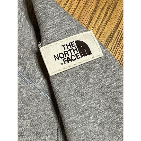North Face Re-Source Snap Long Hoodie Jacket Medium Gray Women's - Picture 15 of 15
